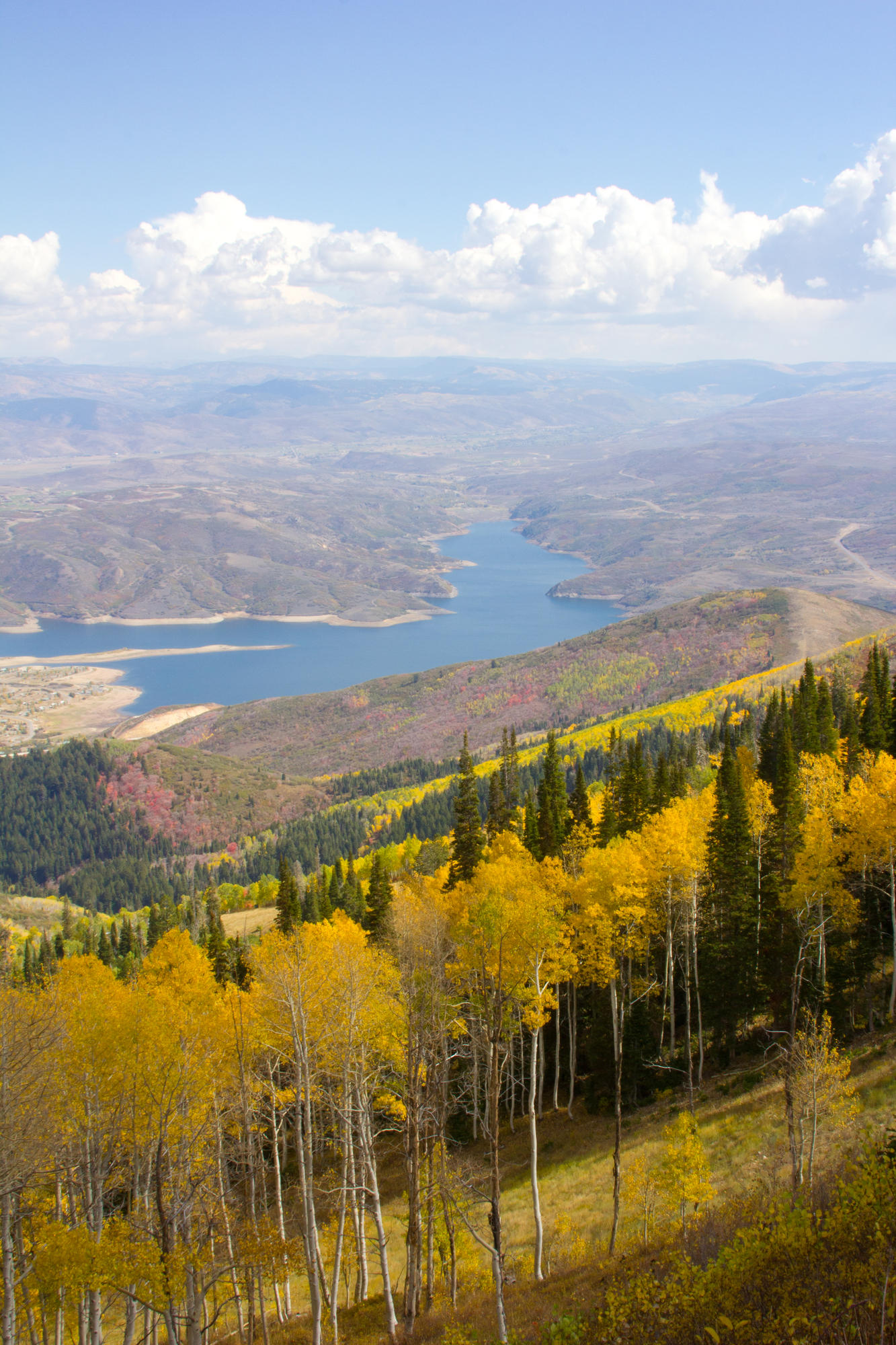 Overlooking Park City, Utah